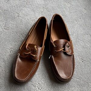 Tommy Hilfiger Classic Brown Boat Shoes
